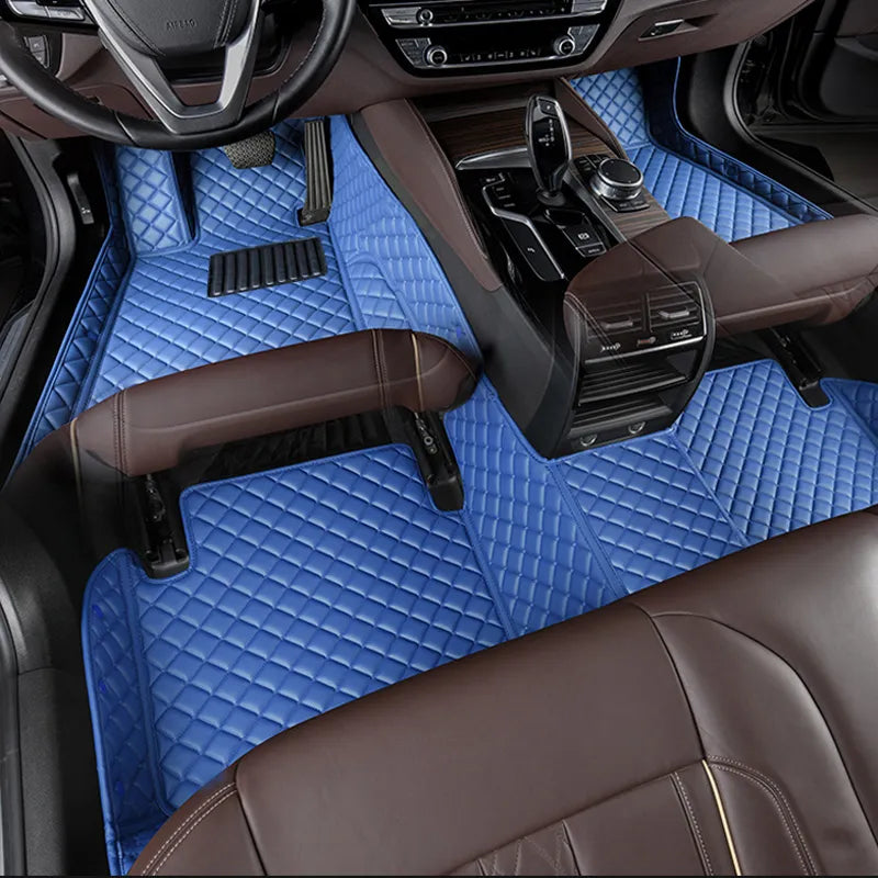 Alfombrillas BYD ATTO 3 personalizadas de cuero de alta calidad, impermeables, accesorios para automóviles