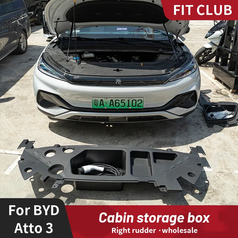 Caja organizadora BYD ATTO 3 Frunk (RHD) Superficie lisa