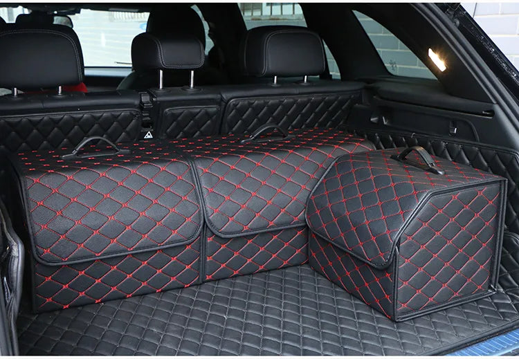 Auto Trunk Organizer Box Große Kapazität Lagerung Tasche Universal Fit für BYD