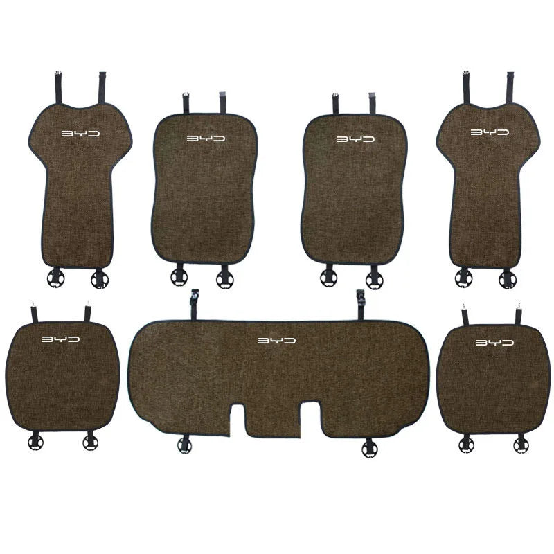 Funda de asiento de coche, cojín de coche, alfombrilla protectora transpirable para Atto 3