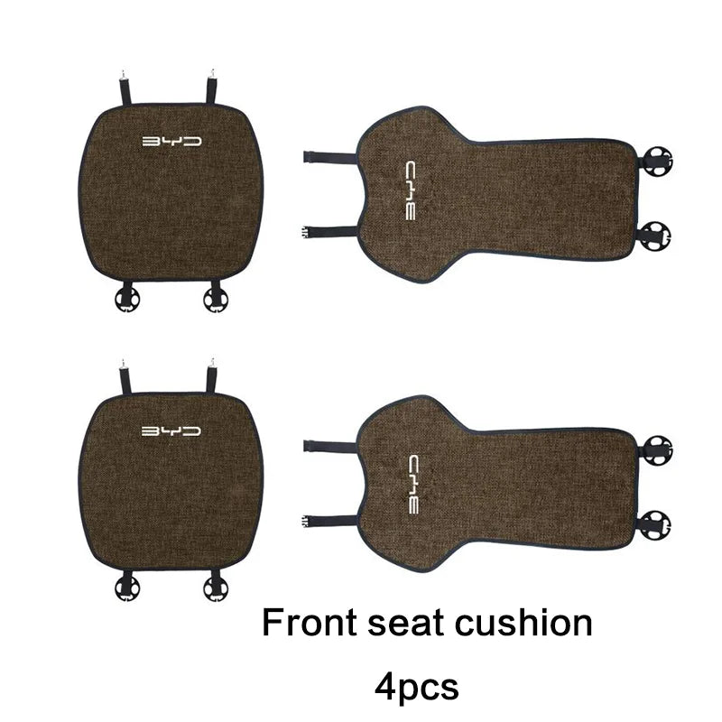 Funda de asiento de coche, cojín de coche, alfombrilla protectora transpirable para Atto 3