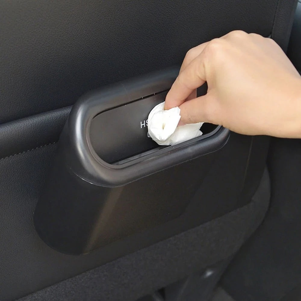 1L Car Interior Storage Case Trash Bin Push for BYD Car