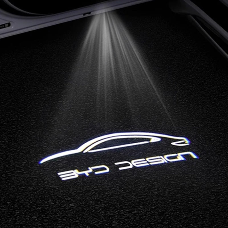 2Pcs LED Welcome Atmosphere Lamps For BYD Car