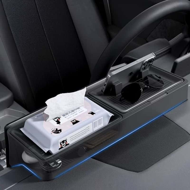 Multifunction Silicone Storage Box Behind Center Screen for Fangchengbao Titanium 3
