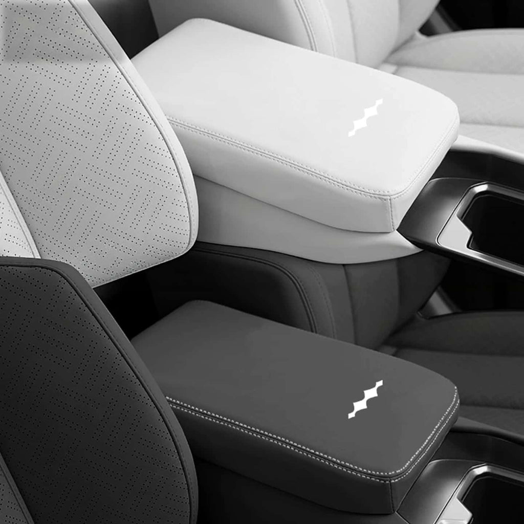 Nappa Leather Center Console Armrest Cover for Fangchengbao Titanium 3