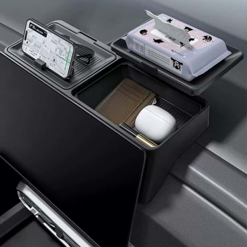 Multifunction Silicone Storage Box Behind Center Screen for Fangchengbao Titanium 3