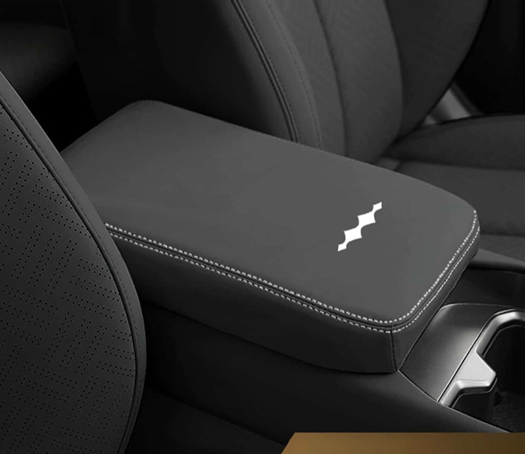 Nappa Leather Center Console Armrest Cover for Fangchengbao Titanium 3