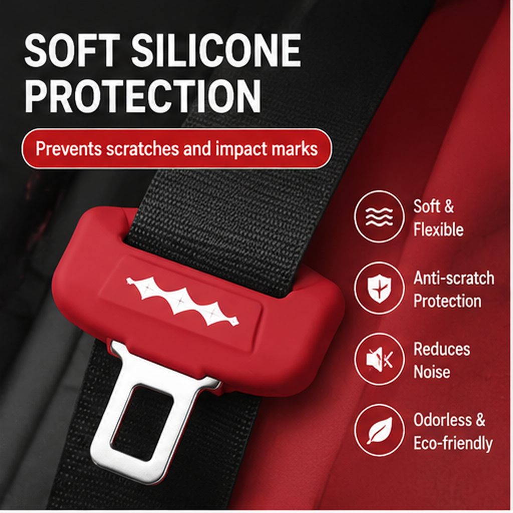 Silicone Seat Belt Buckle Protective Covers for Fangchengbao Titanium 3 / Titanium 7 / Leopard 5 / Leopard 8