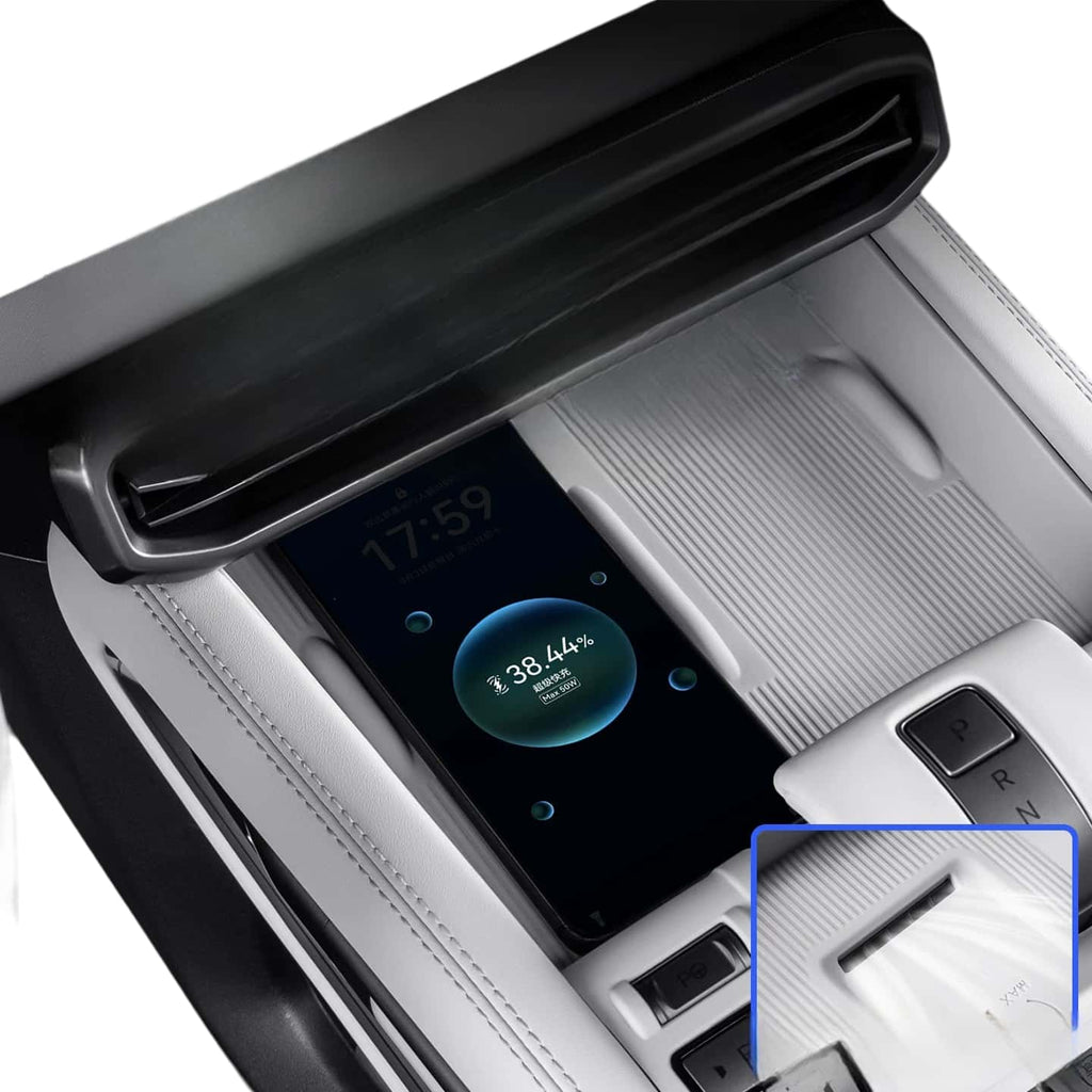 Silicone Wireless Charging Mat and Cup Holder Liner Set for Fangchengbao Titanium 3 MAX and Ultra