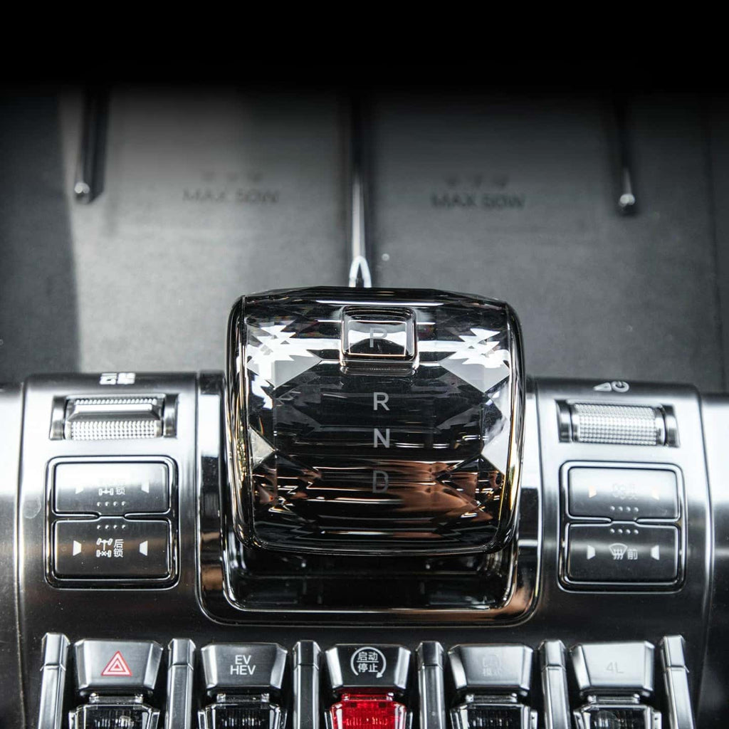 Crystal Gear Shift Knob Cover for Fangchengbao Bao 5 Bao 8 Titanium 3 and BYD Shark Pickup