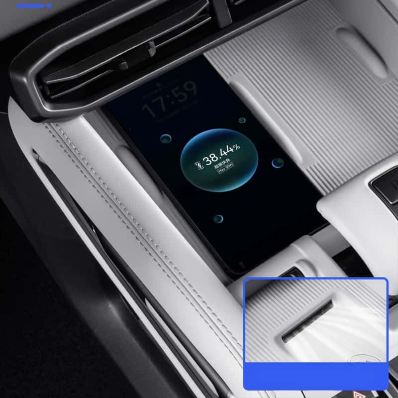 Silicone Wireless Charging Mat and Cup Holder Liner Set for Fangchengbao Titanium 3 MAX and Ultra