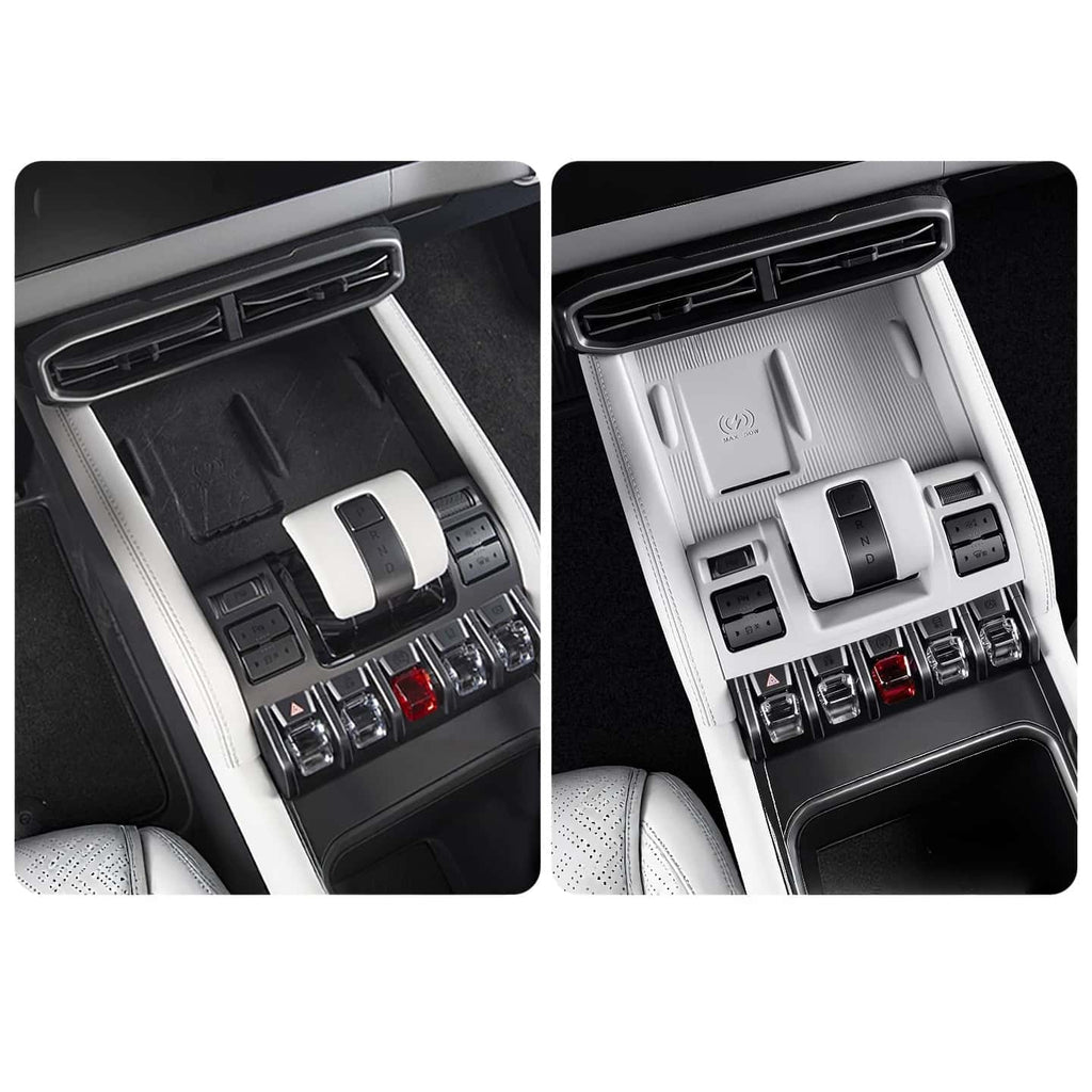 Silicone Wireless Charging Mat and Cup Holder Liner Set for Fangchengbao Titanium 3 MAX and Ultra