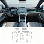 BYD  Center Console Transparent TPU Protective Film