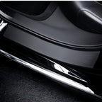 Car Door Sill Leather Stickers Rotection Plate For BYD