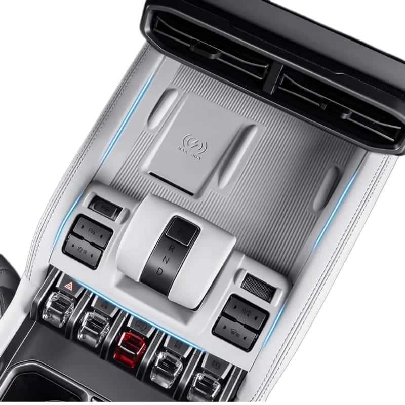 Silicone Wireless Charging Mat and Cup Holder Liner Set for Fangchengbao Titanium 3 MAX and Ultra