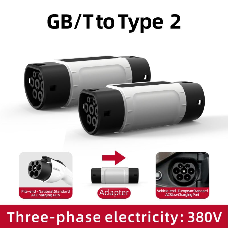 EV Charging Adapter GB/T to Type 2 Single-phase / Three-phase