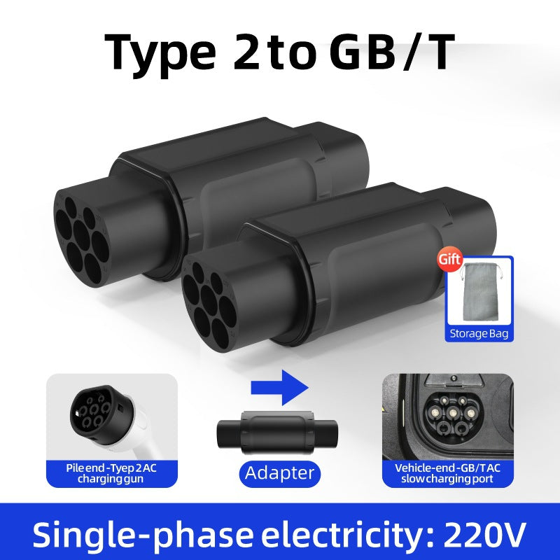 EV Charging Adapter Type 2 to GB/T Single-phase / Three-phase