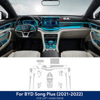 BYD Center Console Transparent TPU Protective Film - BYDAC
