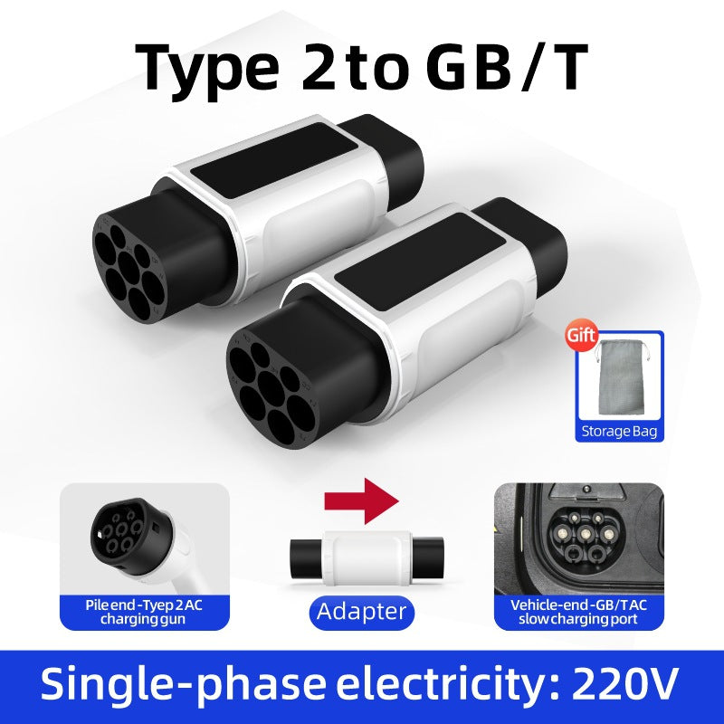 EV Charging Adapter Type 2 to GB/T Single-phase / Three-phase