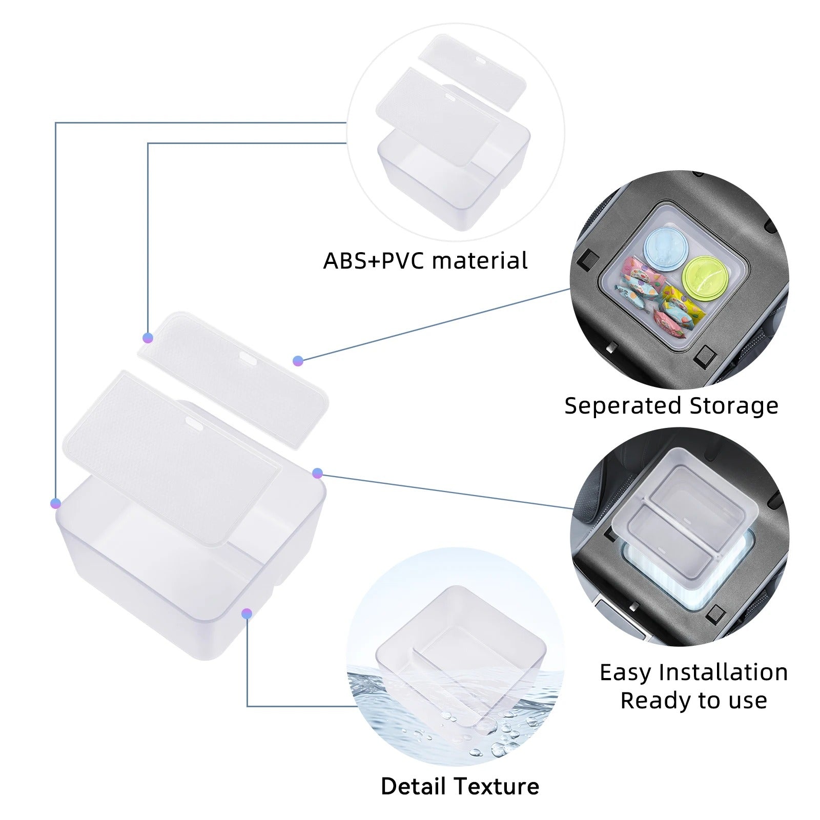 BYD Sealion 5/6 EV D-MI Central Cool Storage Box Stowing Tidying