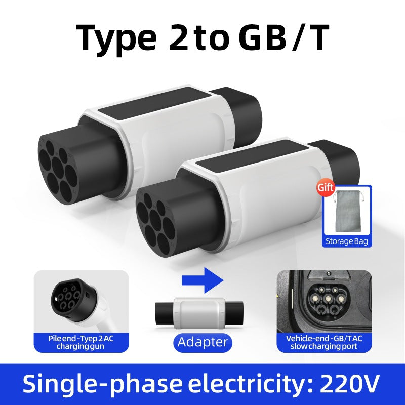 EV Charging Adapter Type 2 to GB/T Single-phase / Three-phase