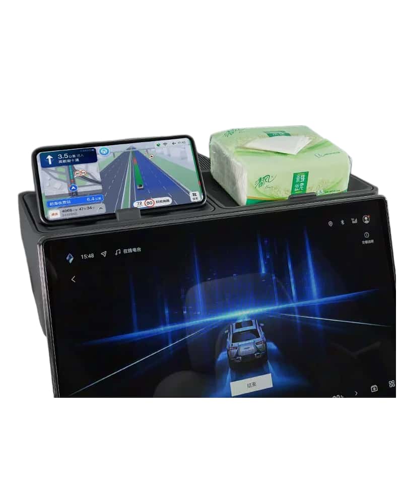 Multifunction Silicone Storage Box Behind Center Screen for Fangchengbao Titanium 3