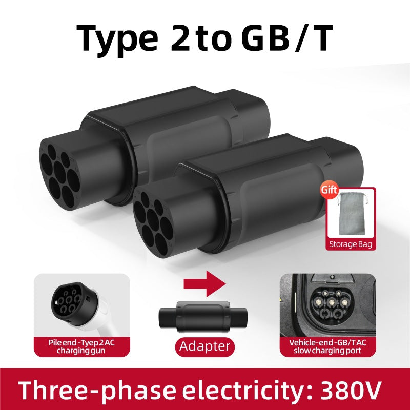 EV Charging Adapter Type 2 to GB/T Single-phase / Three-phase