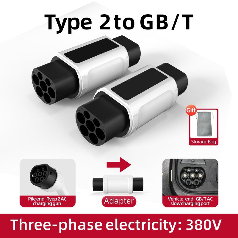EV Charging Adapter Type 2 to GB/T Single-phase / Three-phase