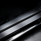 Car Door Sill Leather Stickers Rotection Plate For BYD