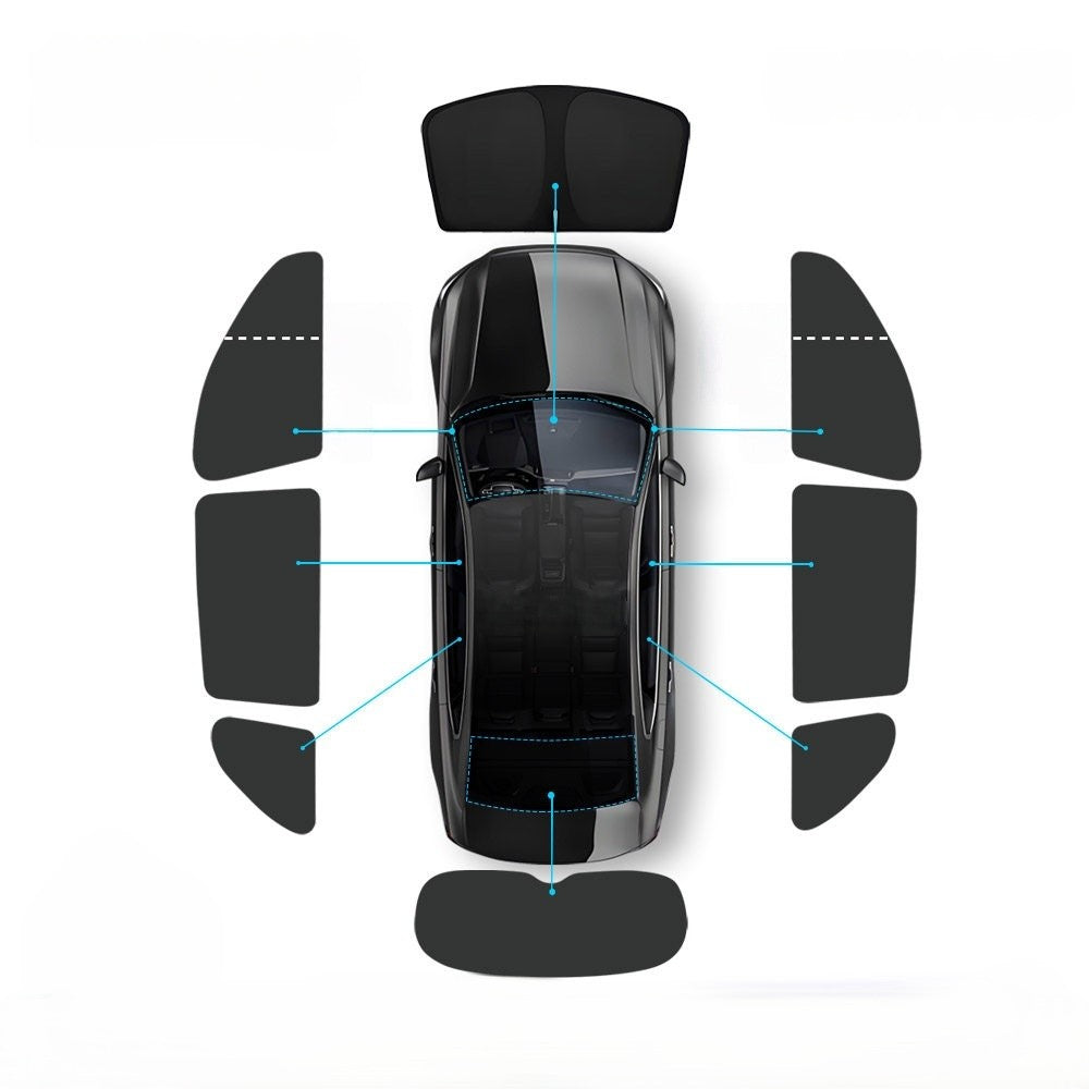 Parasoles magnéticos para parabrisas BYD Seal U EV 2023, 2024 y 2025 Sealion 6