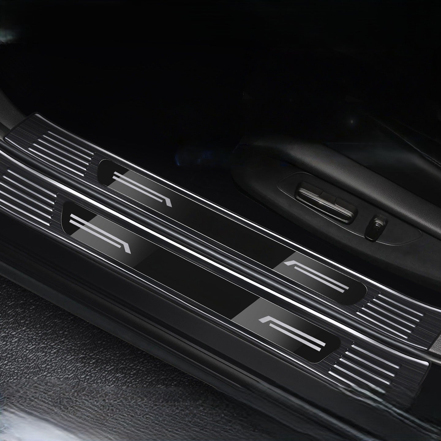 Stainless Steel Door Sill Trim & Kick Plate for BYD Fangchengbao Titan 3/Titan 7/Leopard 5/ 8