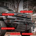 Off-Road Front & Rear Bumper for Fangchengbao 5 Black Warrior