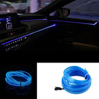 5M Led Strip Light Neon EL Wiring Decorative Lamp For BYD