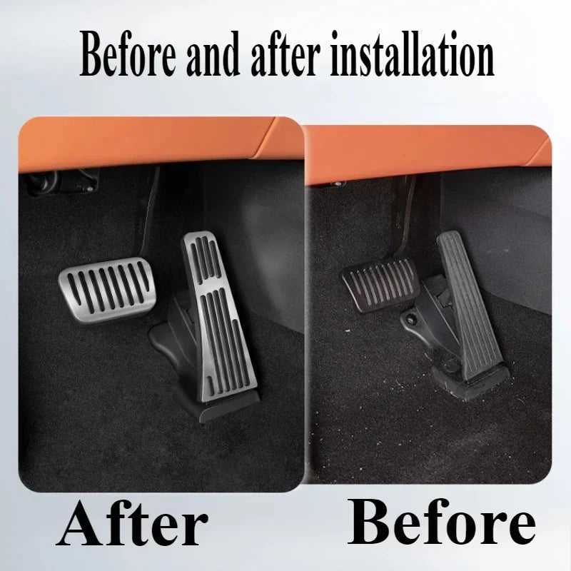 BYD Sealion 7 2023-2024 Silvery Car Accessories Decoration Brake Pedals