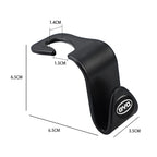 2/4pcs Car Seat Back Hook Organizer Holder for BYD Car All Model