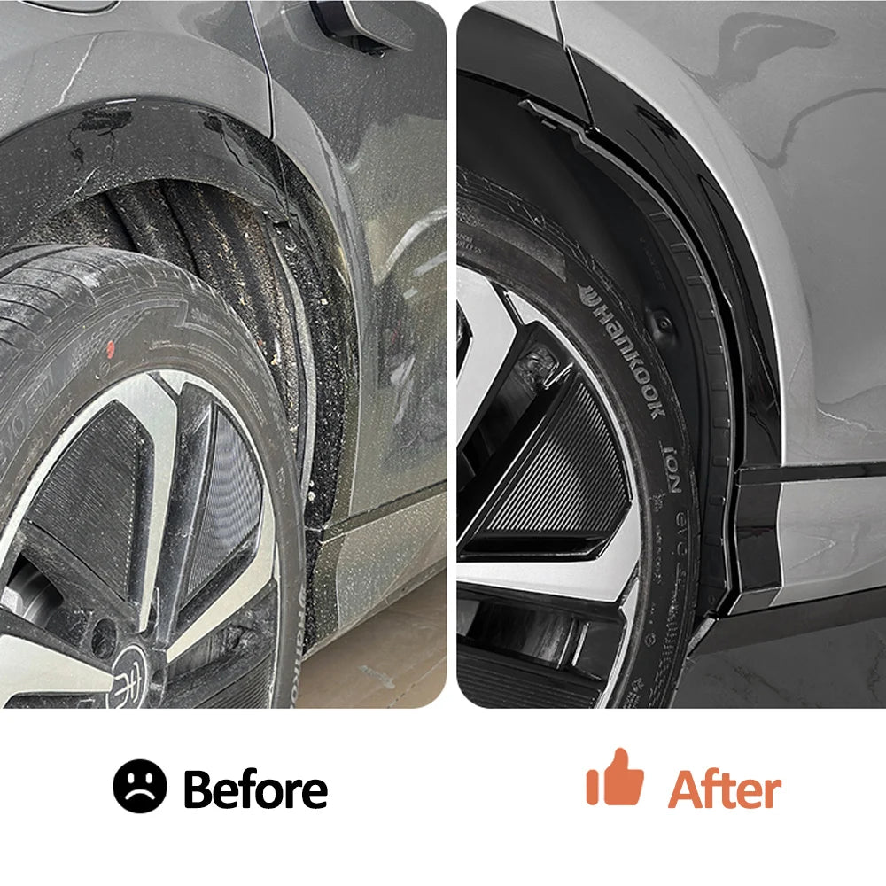 2 PCS BYD Sealion 7 EV Lined Mudguard