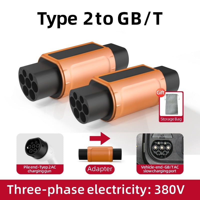 EV Charging Adapter Type 2 to GB/T Single-phase / Three-phase