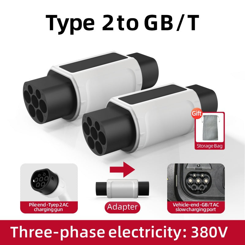 EV Charging Adapter Type 2 to GB/T Single-phase / Three-phase