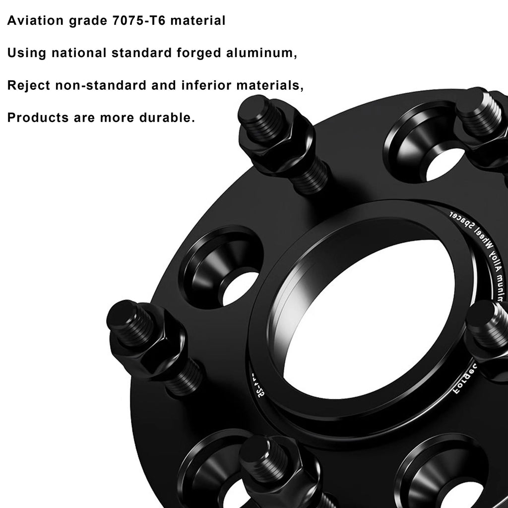 2PCS 6x139.7 64.1 For BYD Leopard 5 / Leopard 8 Flange Plate T6-7075