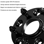 2PCS 6x139.7 64.1 For BYD Leopard 5 / Leopard 8 Flange Plate T6-7075