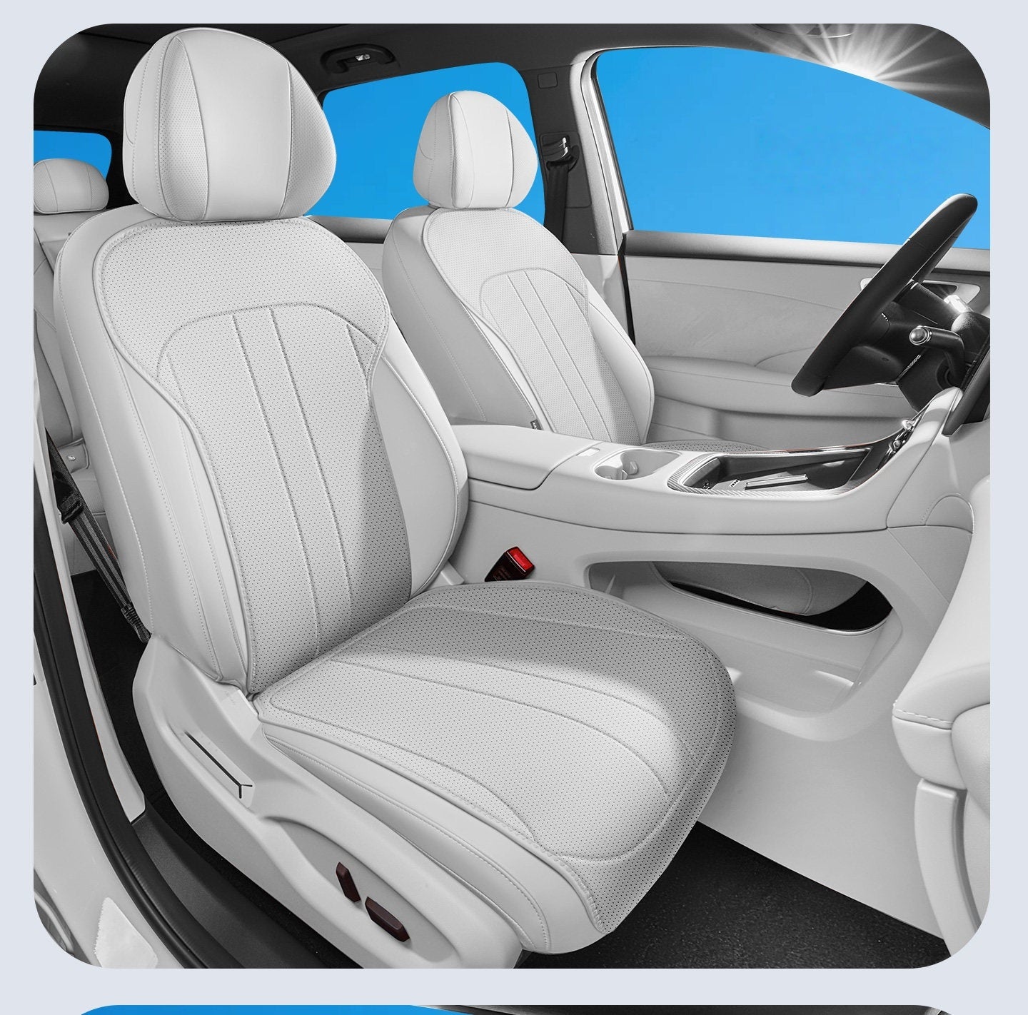 All-Season Breathable Seat Cover for Fangchengbao Titan 7 / Titan 3 Full Set