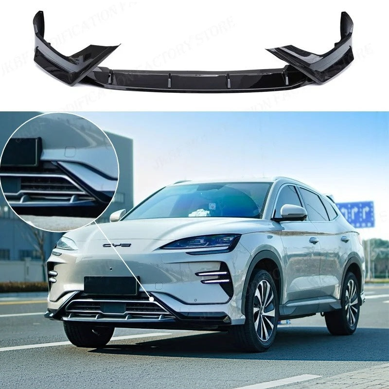 Car Front Bumper Lip For BYD Song Plus Seal U+ Sealion 6 2023-2025