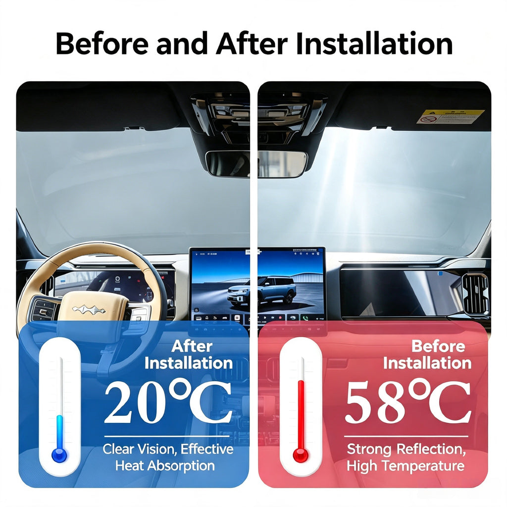FCB Bao 5 / Bao 8 / Tai 3 / Tai 7 Car Window Sunshade Set