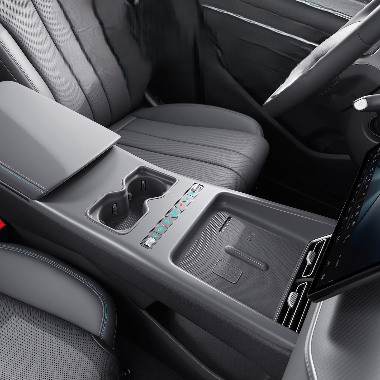 BYD Song Pro/Sealion 5 Center Console Silicone Protective Mat Set