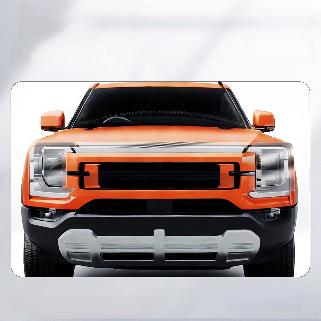Smoke Tint TPU Headlight Fog Light Protection Film for 2025 BYD Shark 6