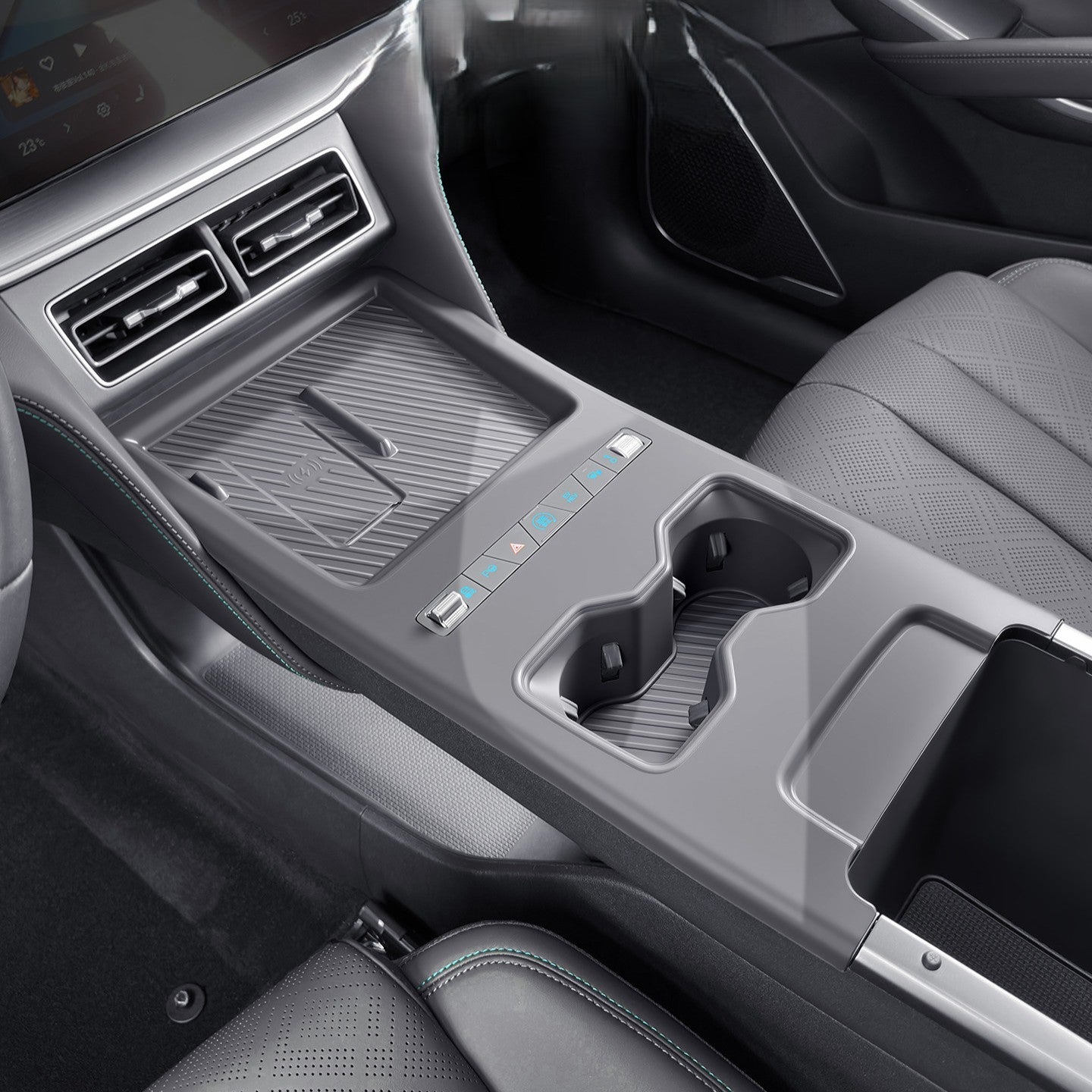 All-in-one Center Console Silicone Pad for 2026 BYD Song L DM-i
