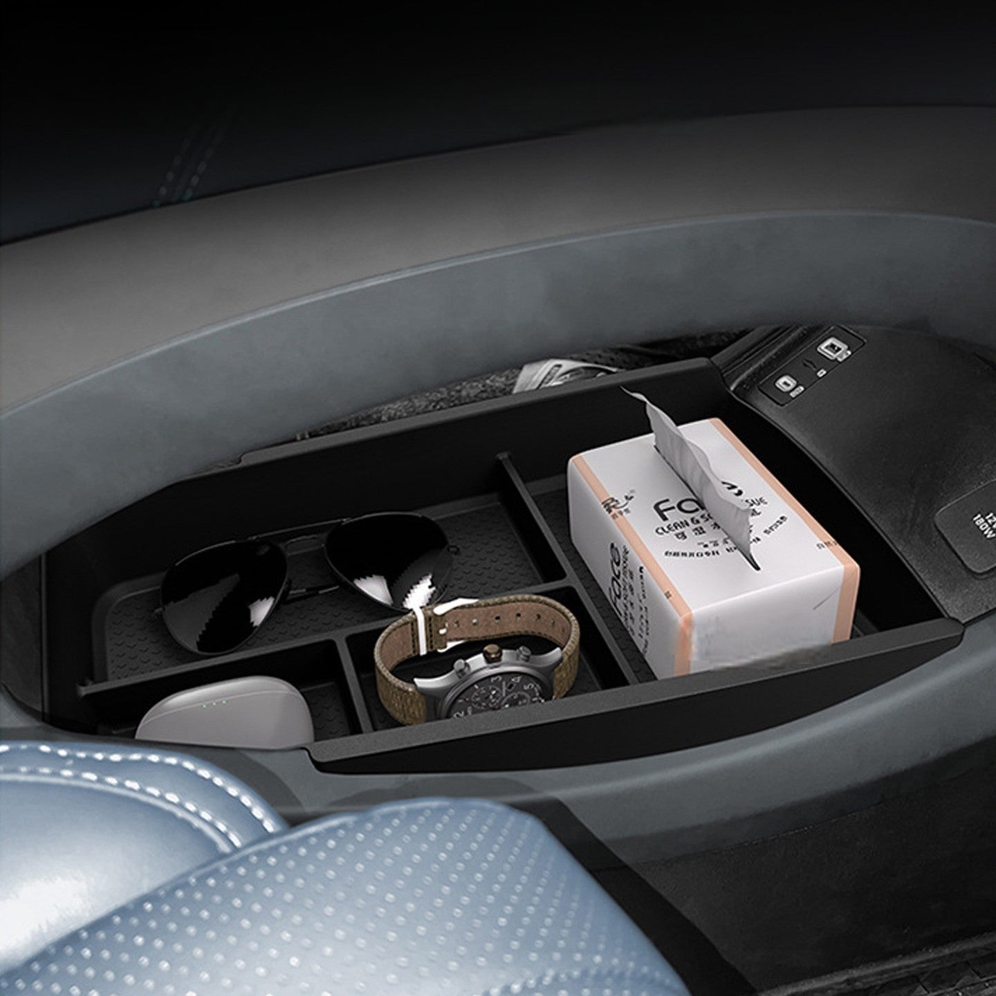 BYD Sealion 7 DMI Armrest Storage Box Cup Holder Sets