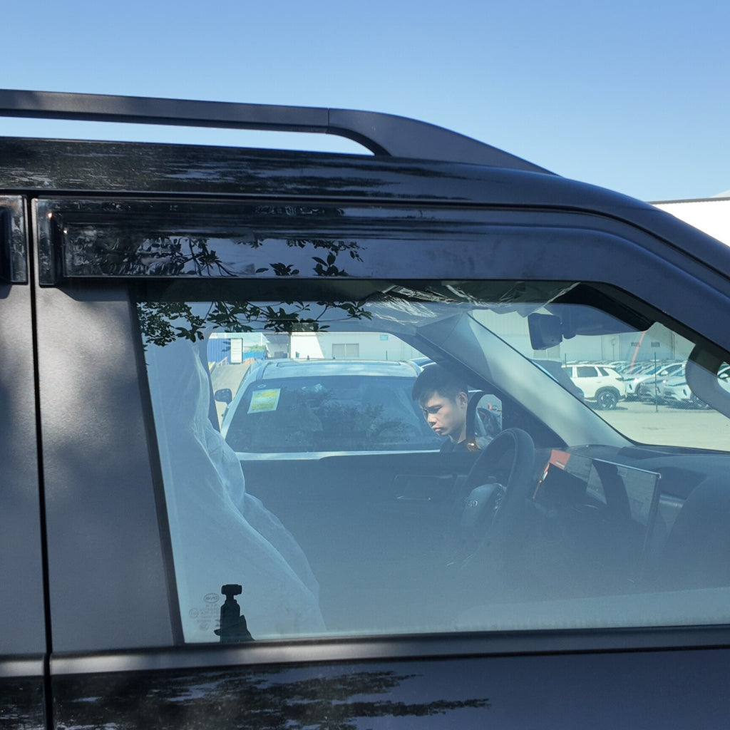 Auto Fenster Deflektor Für BYD Shark 6 2024 2025 Fenster Visier Wetterschild Sonne Regen Schutz