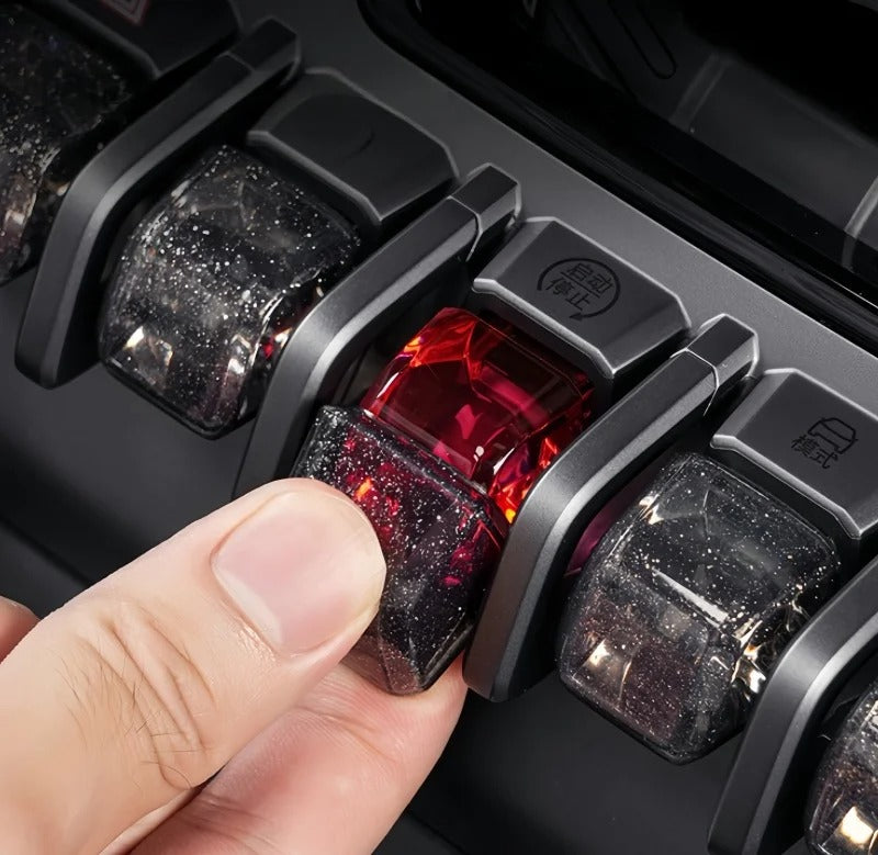 Car Central Control Button Protective Cover Fit for BYD Leopard