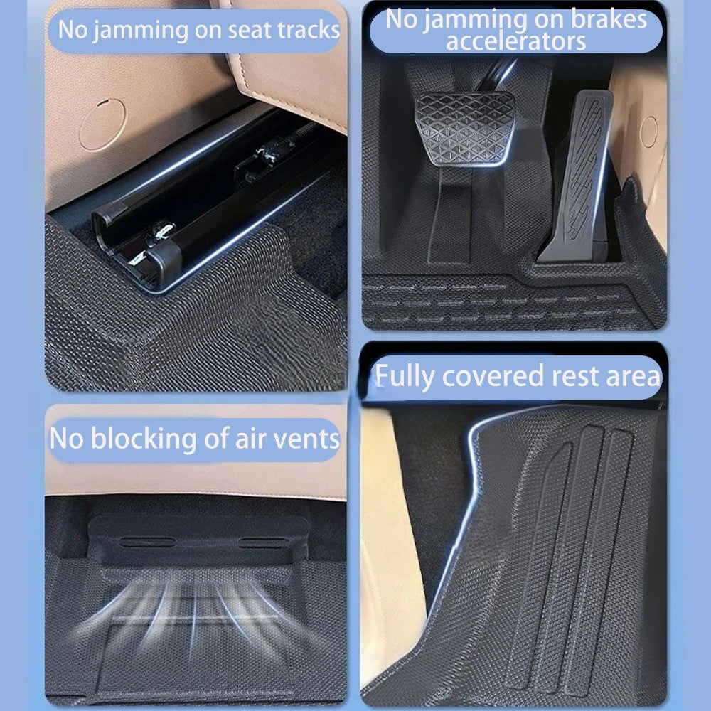 RHD BYD Seagull Dolphin Mini Surf Car Floor Mats - BYDAC